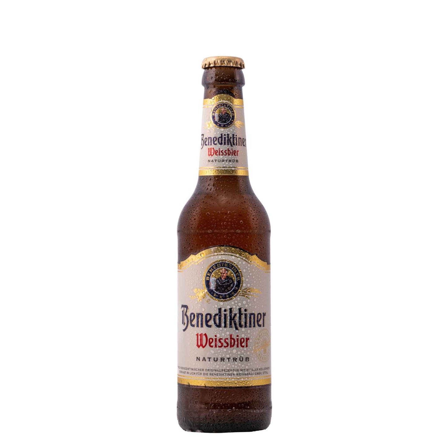 Benediktiner Weißbier naturtrüb 12 x 0,33l